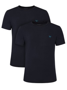 Emporio Armani Underwear Komplet t-shirtów EM000391 AF10776 MB143 Granatowy Regular Fit