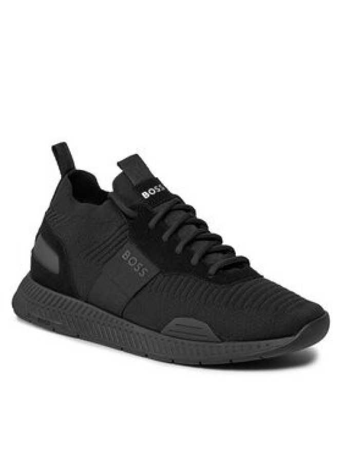 Boss Sneakersy Titanium Runn 50498245 Czarny