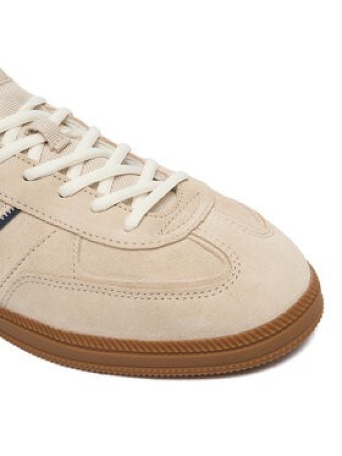 Tommy Jeans Sneakersy The Greenwich Edge Suede EM0EM01662 Écru
