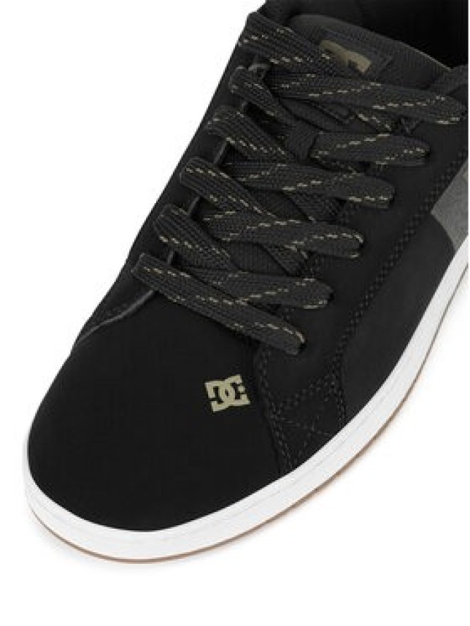 DC Shoes Sneakersy COURT GRAFFIK SQ ADYS100442-BO0 Czarny