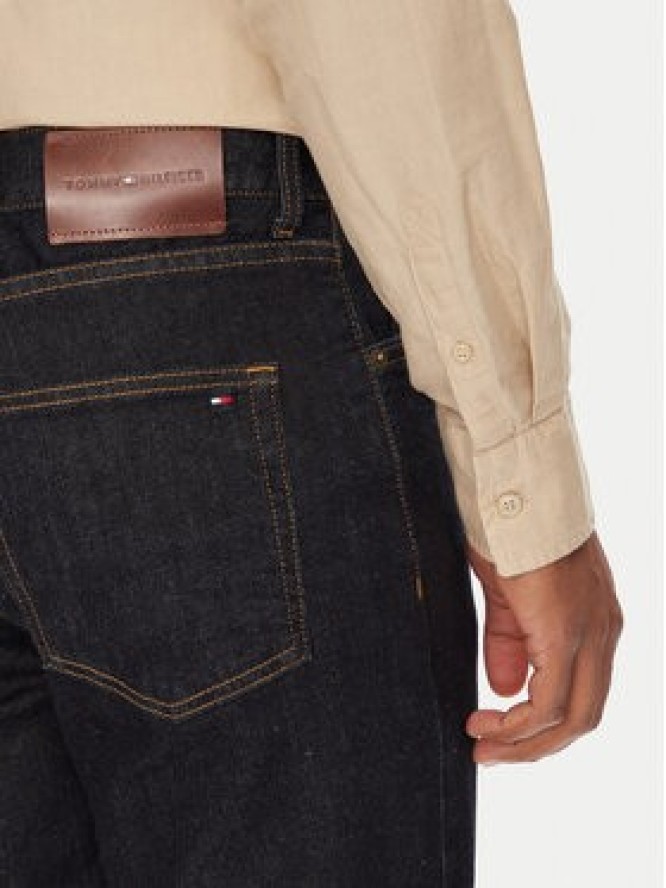 Tommy Hilfiger Jeansy Denton MW0MW39649 Granatowy Straight Fit