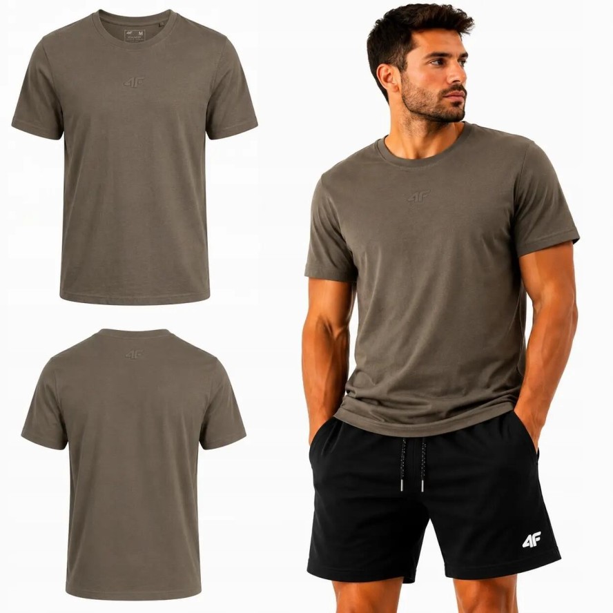 T-SHIRT MĘSKI 4F KOSZULKA SPORTOWA KOLEKCJA LIMITOWANA M3947 SS26
