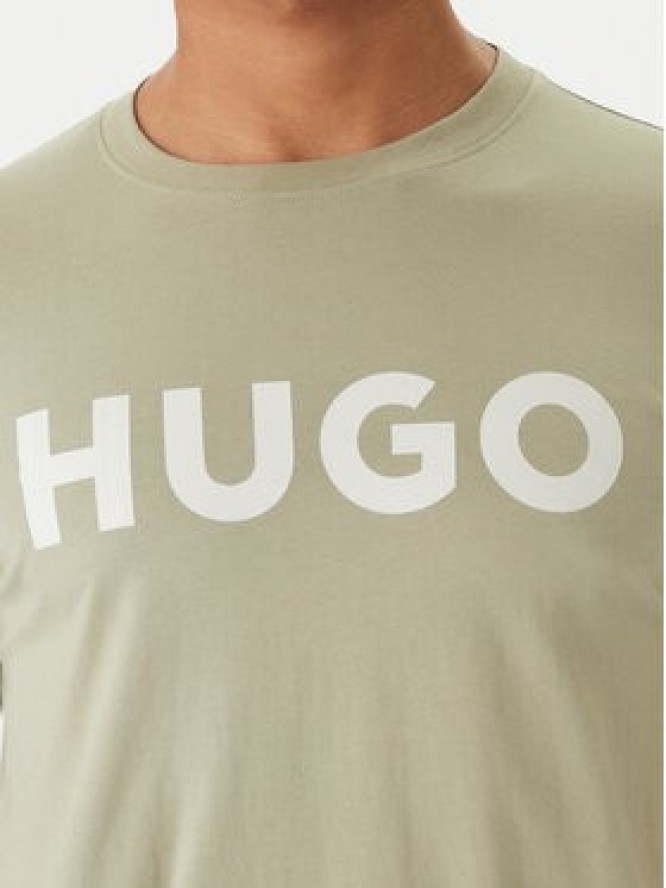 HUGO T-Shirt Dulivio 50467556 Zielony Regular Fit