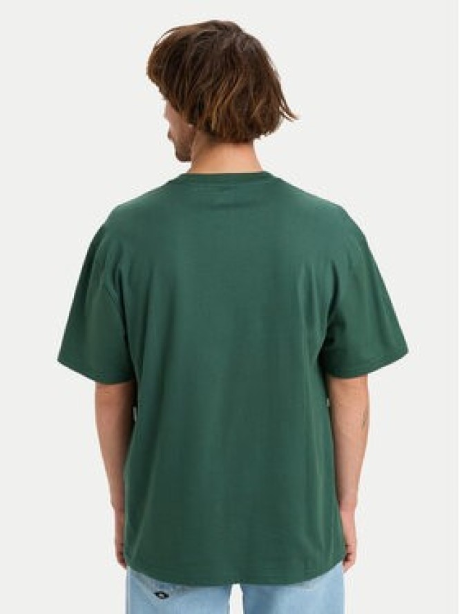 Quiksilver T-Shirt Dna Clicker EQYZT08207 Zielony Regular Fit