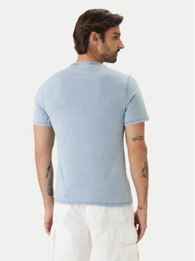 Guess Jeans T-Shirt M6GI55 KCTG1 Niebieski Slim Fit