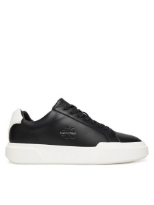 Calvin Klein Sneakersy Chunky Cupsole Laceup Lth YM0YM01344 Czarny