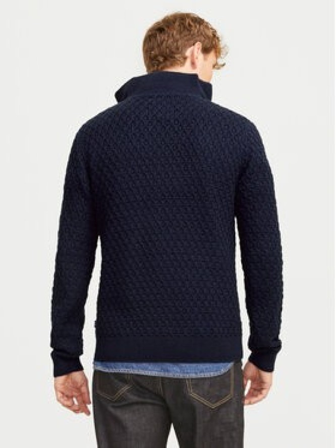 Jack & Jones Sweter Blunorth 12261780 Granatowy Regular Fit