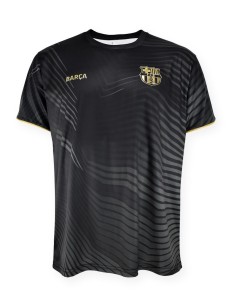 Barça 2025-26 treningowa koszulka - czarno-złota