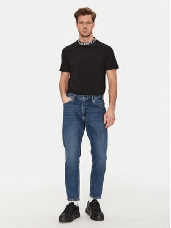 Lacoste T-Shirt TH9582 Czarny Regular Fit