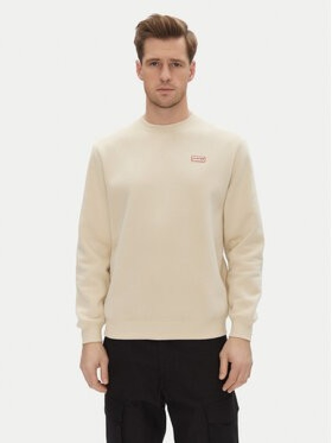 Hunter Bluza May HARM0058251 Beżowy Relaxed Fit