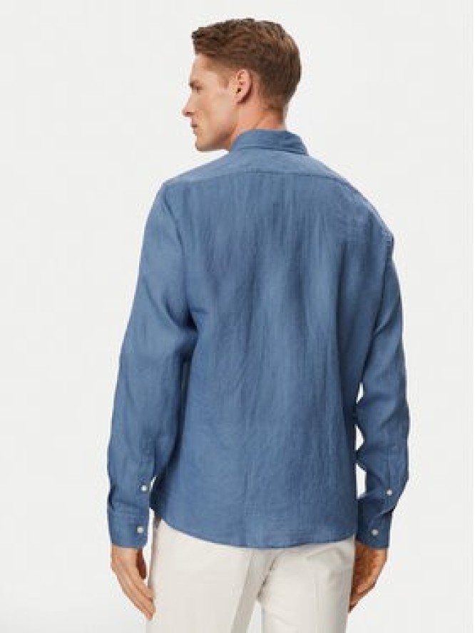 BOSS Koszula H-Liam 50556077 Niebieski Regular Fit