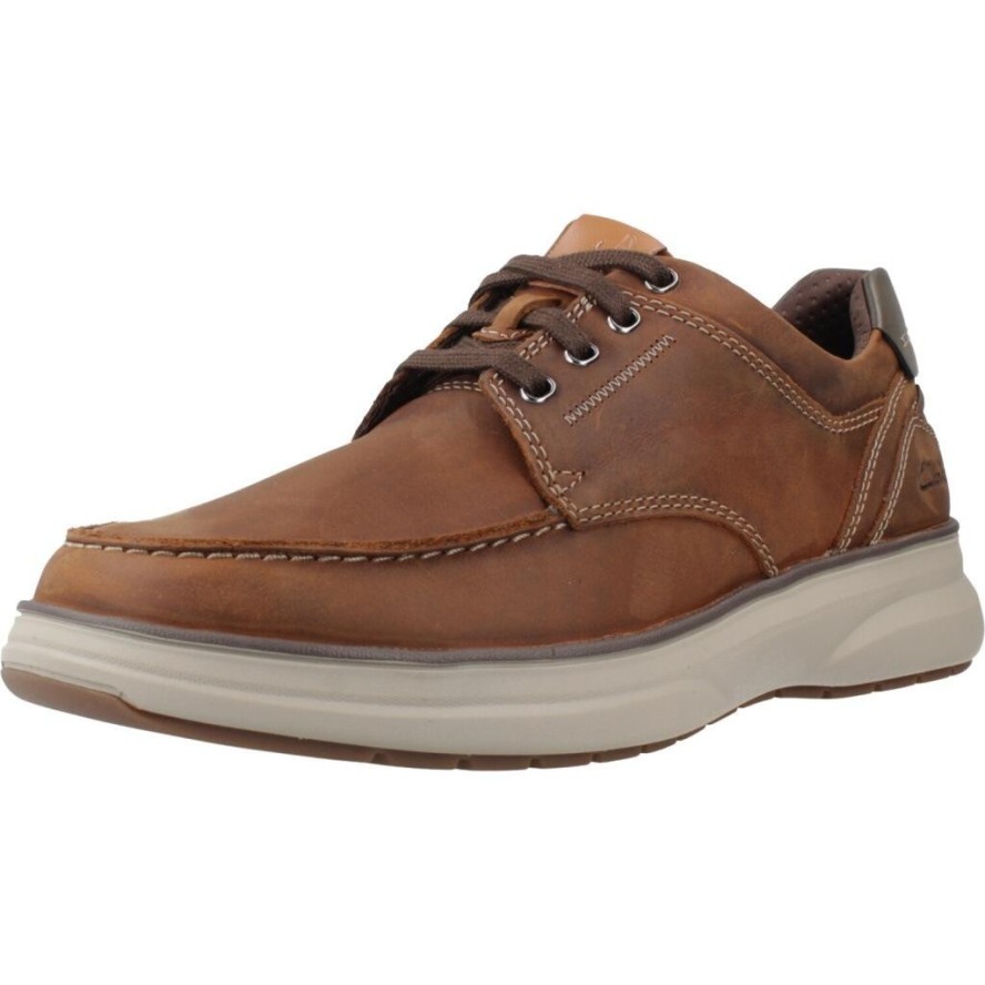 Buty CLARKS MULLAN MOC Brązowy