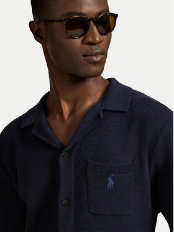 Polo Ralph Lauren Koszula 710P04442001 Granatowy Regular Fit