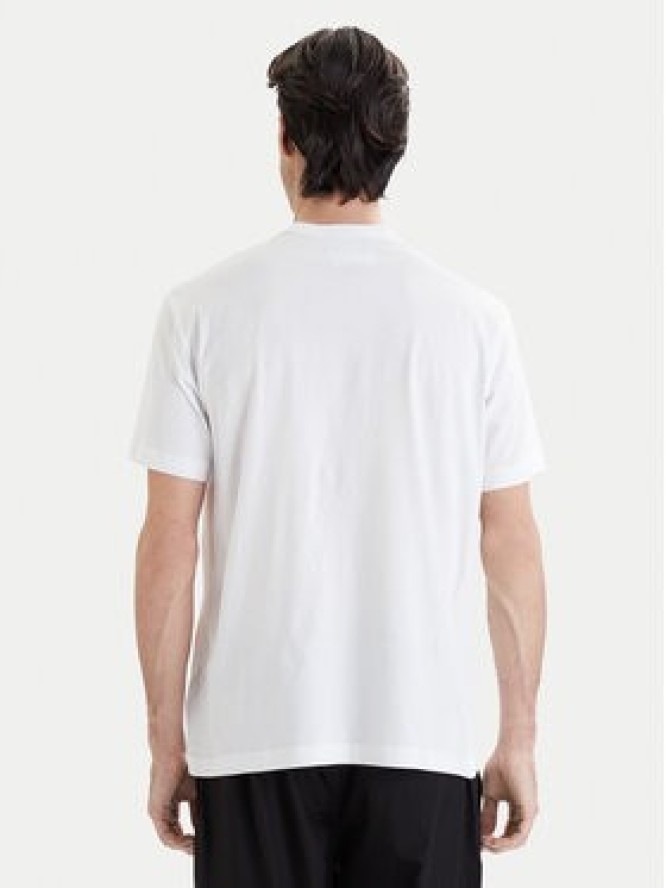 Versace Jeans Couture T-Shirt 80GAHT05 CJ00T Biały Regular Fit