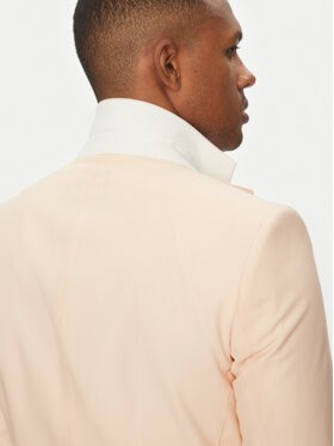 BOSS Garnitur H-Huge 50540759 Pomarańczowy Slim Fit