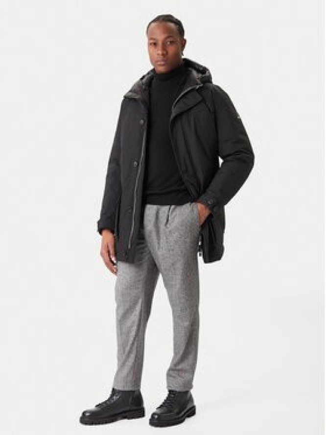 BOSS Kurtka puchowa H-Detoni 50540472 Czarny Regular Fit