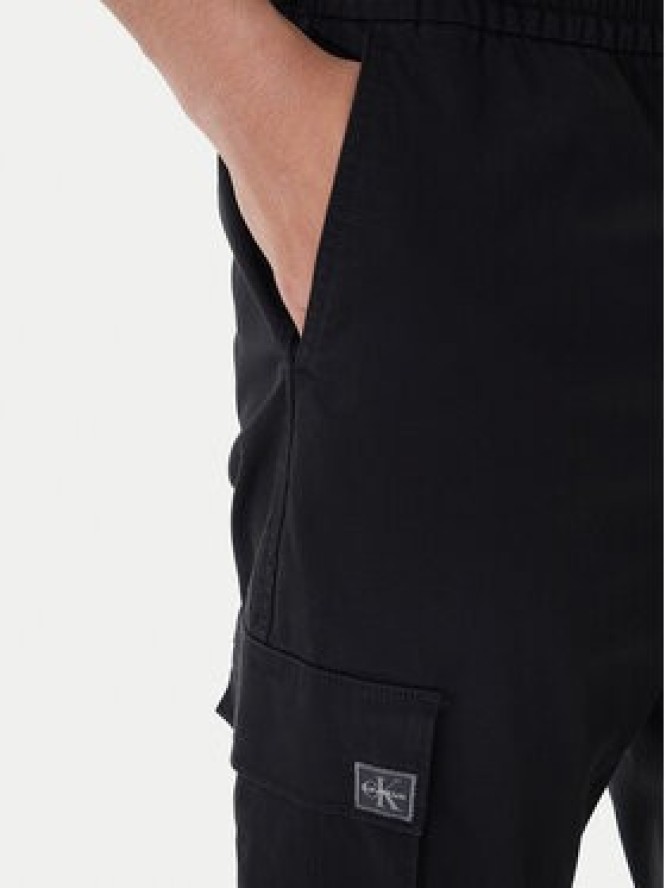 Calvin Klein Jeans Joggery Comfort LV04RD608G Czarny Skinny Fit