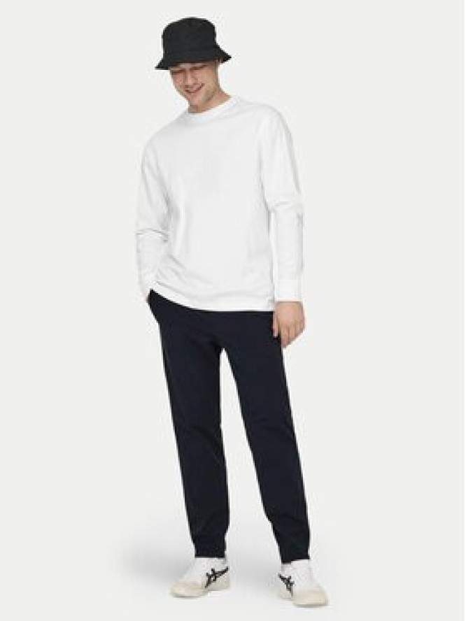 Only & Sons Chinosy Linus 22029765 Granatowy Tapered Fit