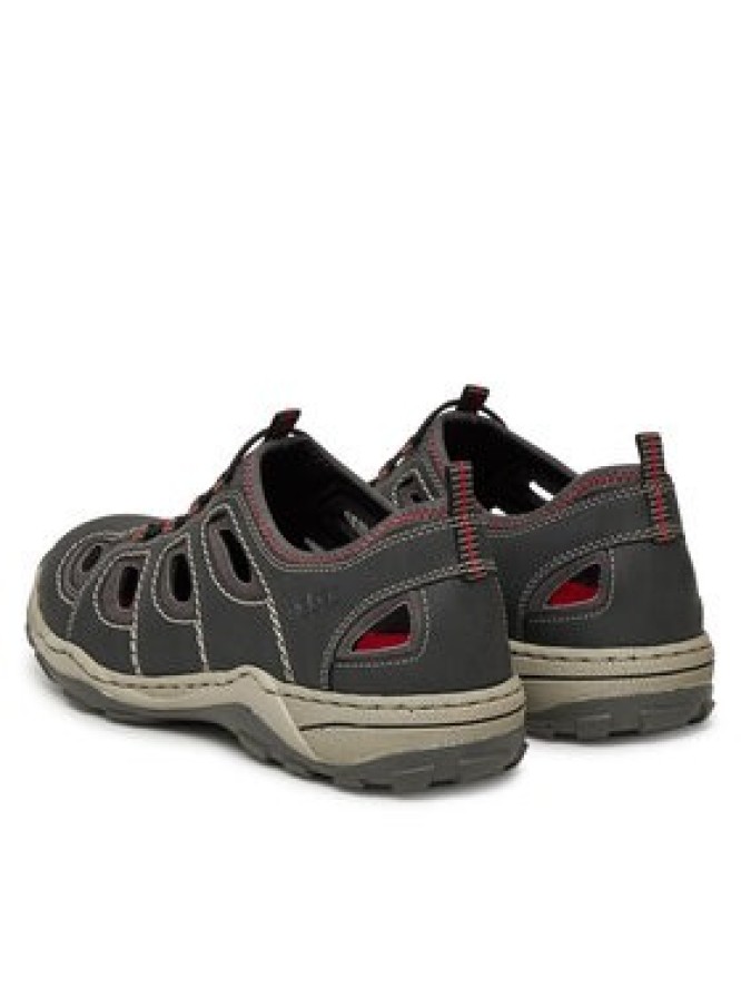 Rieker Półbuty 08065-46 Szary