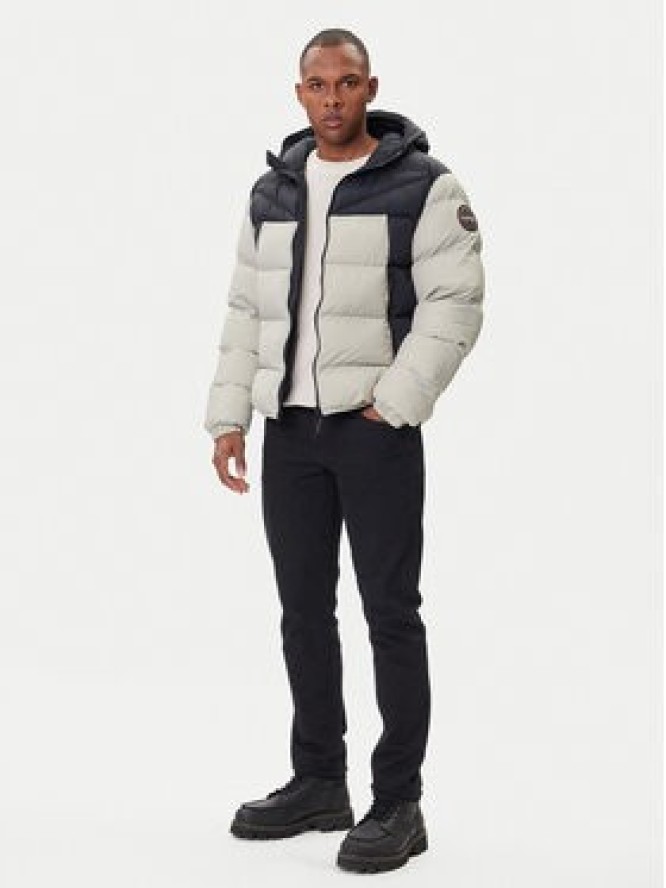 Napapijri Kurtka zimowa A-Molveno NP0A88V2 Szary Regular Fit