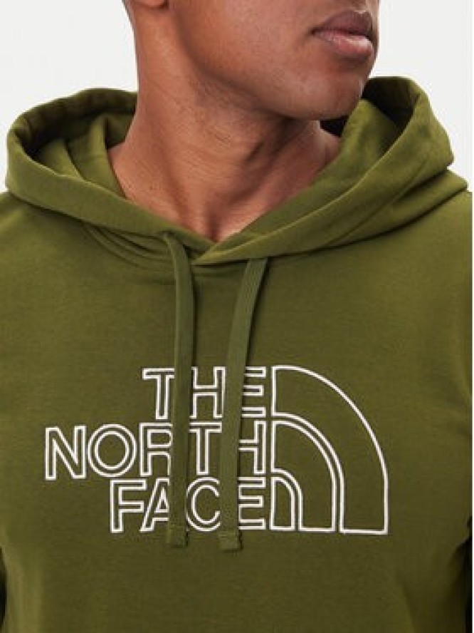 The North Face Bluza Drew Peak Light NF0A8C1B Zielony Regular Fit