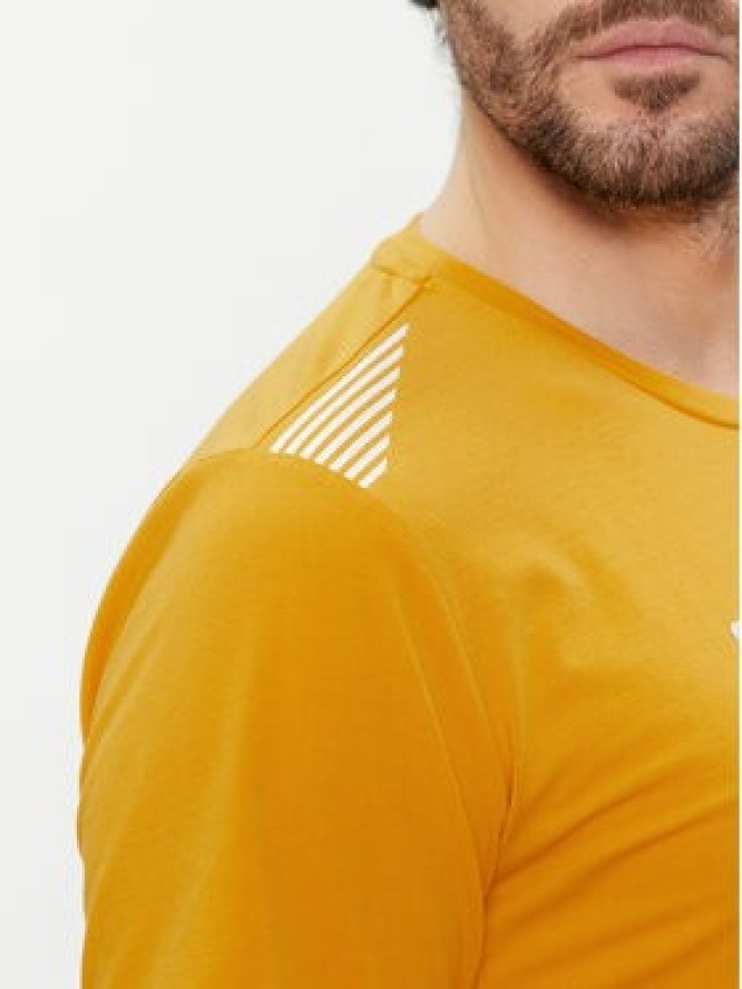 EA7 Emporio Armani T-Shirt 3DPT29 PJULZ 1680 Żółty Regular Fit