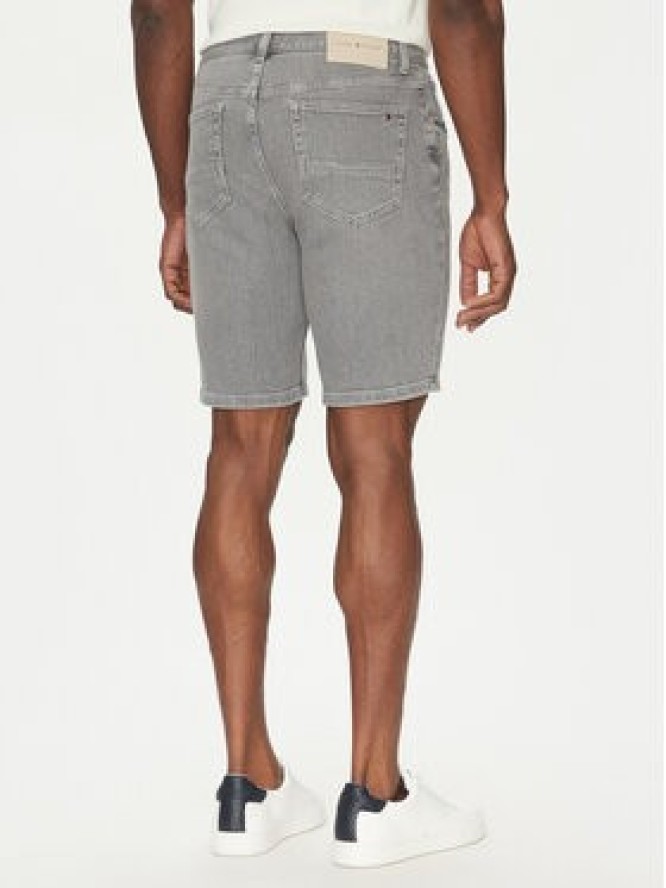 Tommy Hilfiger Szorty jeansowe Brooklyn MW0MW39222 Szary Slim Fit
