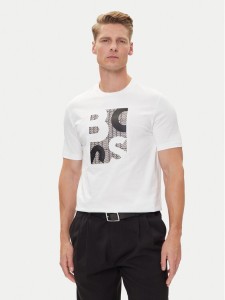 BOSS T-Shirt H-Thompson 655 50543901 Biały Regular Fit