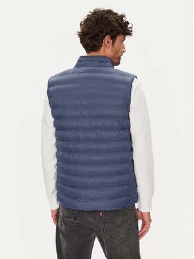 Tommy Hilfiger Kamizelka MW0MW37677 Niebieski Regular Fit