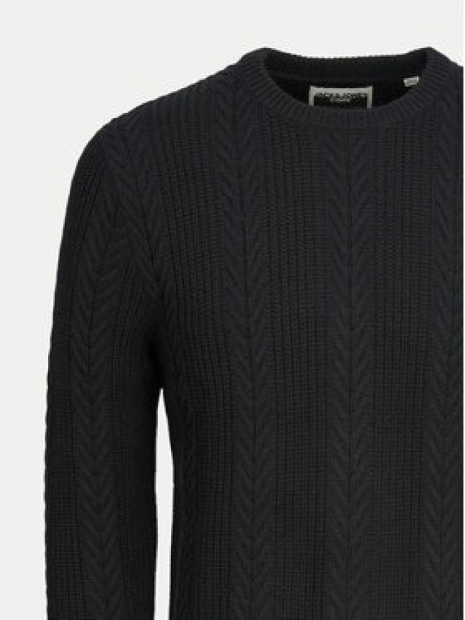 Jack & Jones Sweter 12261436 Czarny Regular Fit