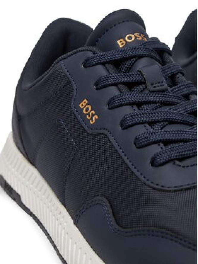 BOSS Sneakersy Titanium 50536481 Granatowy