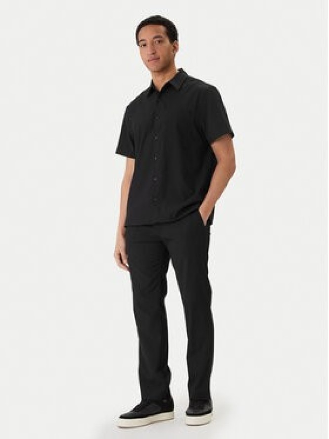 Calvin Klein Spodnie materiałowe LV04LF609G Czarny Straight Fit