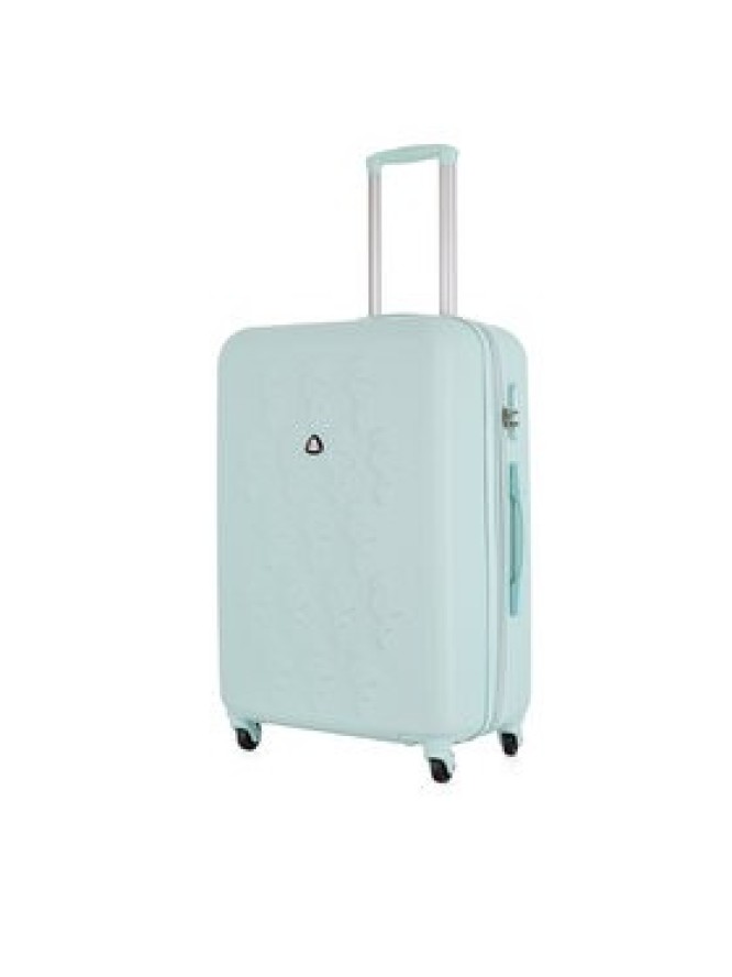 Semi Line Walizka średnia T5927-2 Turkusowy