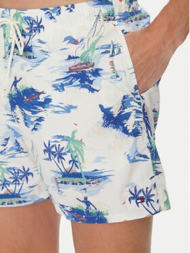 Tommy Hilfiger Szorty kąpielowe UM0UM03491 Kolorowy Regular Fit