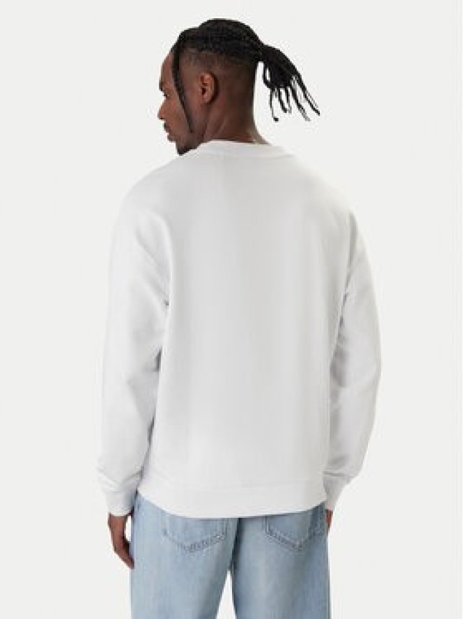 HUGO Bluza Namenex 50554392 Biały Regular Fit