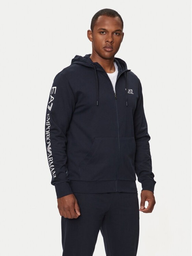 EA7 Emporio Armani Bluza 7M000568 AF13512 MB149 Granatowy Regular Fit