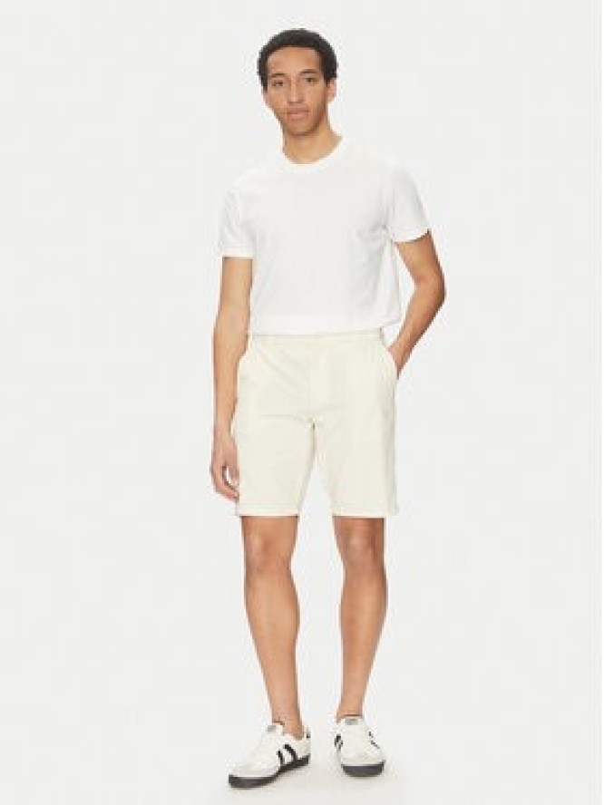 Only & Sons Szorty materiałowe Skal 22034682 Écru Slim Fit