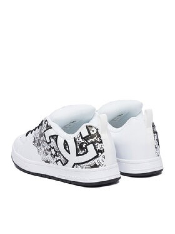 DC Shoes Sneakersy CEOWB-MP40-160W Biały
