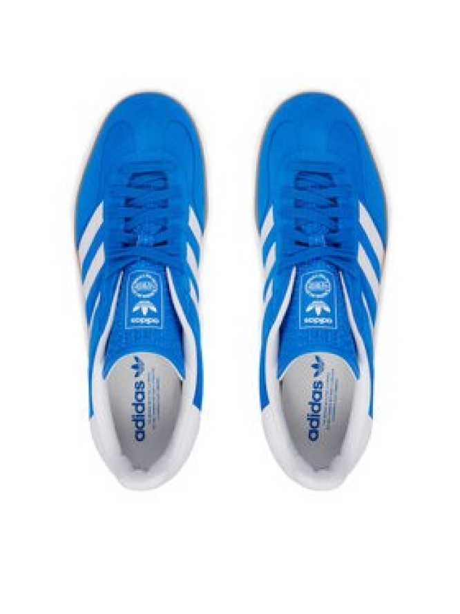 adidas Sneakersy Gazelle Indoor JI2061 Niebieski