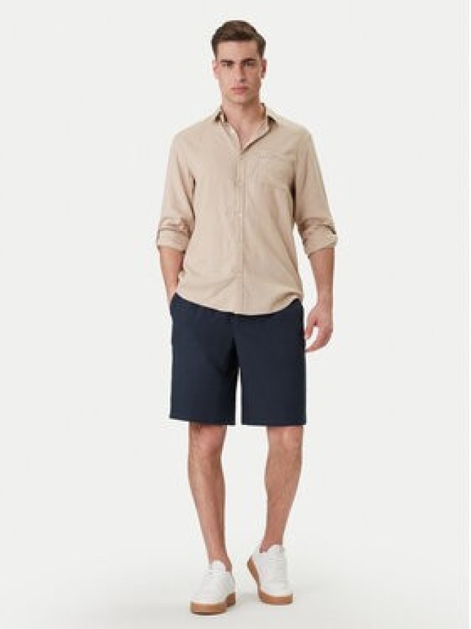 Guess Koszula F6GH06 WG3L0 Beżowy Regular Fit