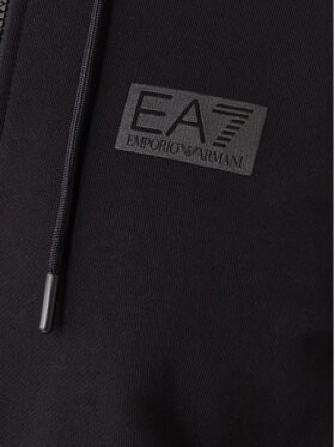 EA7 Emporio Armani Bluza 7M001490 AF17787 UC001 Czarny Regular Fit