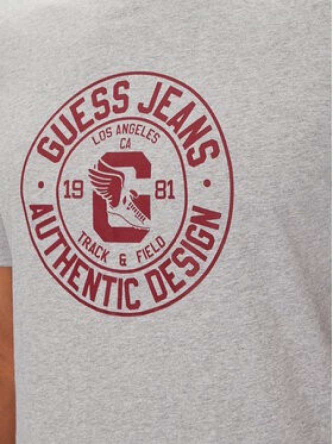 Guess Jeans T-Shirt M5YI29 K8HM0 Szary Slim Fit