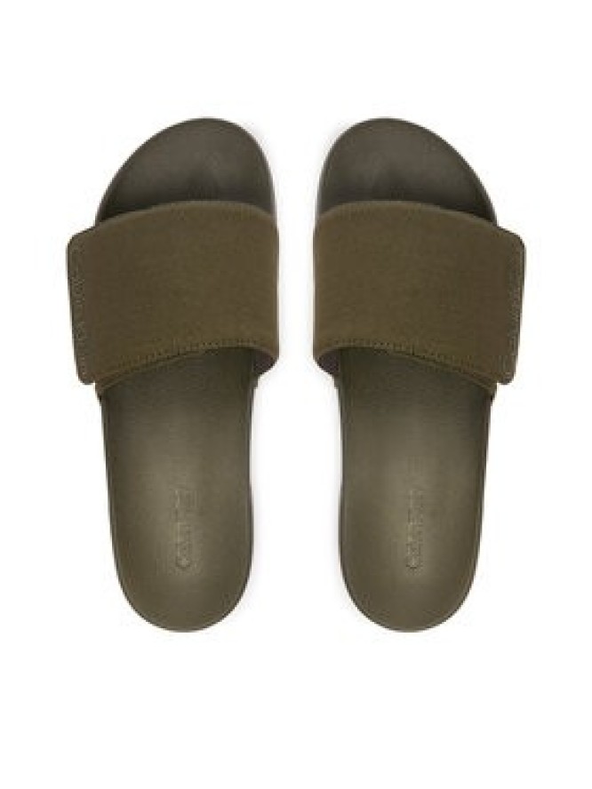 Calvin Klein Klapki Ess Slide Adj Monobrand Cv HM0HM02115 Zielony
