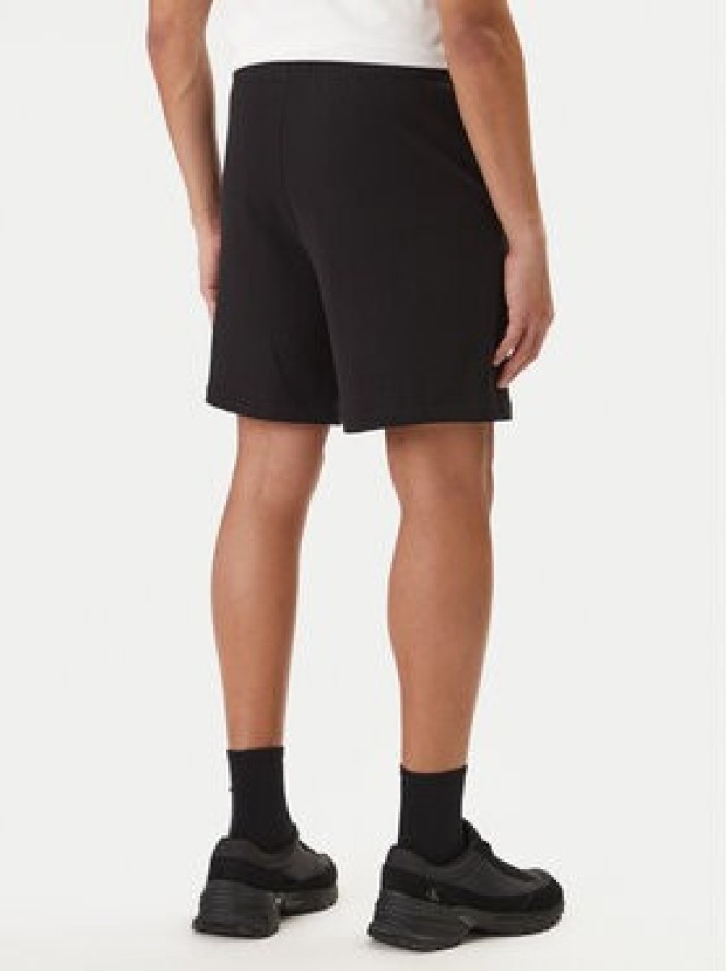 Calvin Klein Szorty sportowe Nano Logo LV04LF244G Czarny Regular Fit
