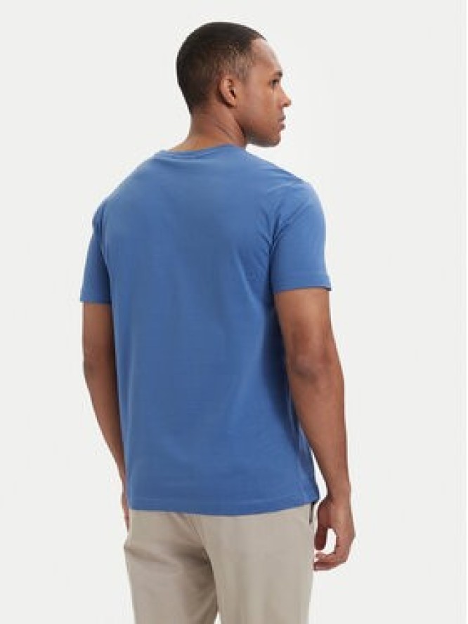 Gant T-Shirt Shield 2003184 Niebieski Regular Fit