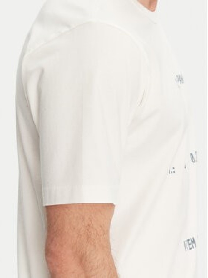 C.P. Company T-Shirt 18CMTS107A110301W Biały Regular Fit