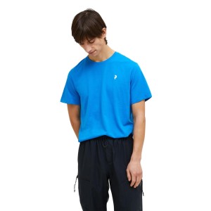 Koszulka Peak Performance męska Explore Graphic Tee niebieska - M