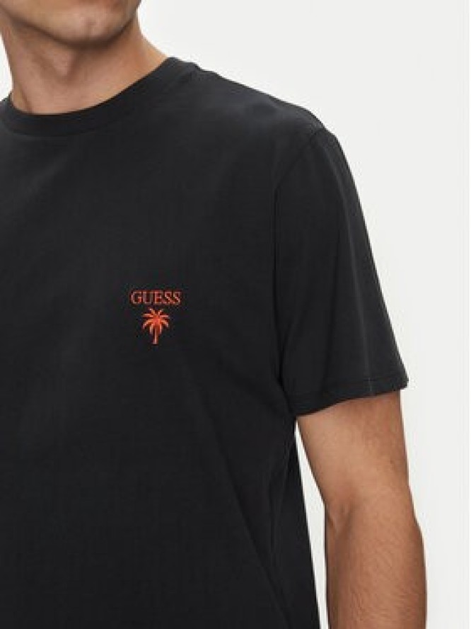Guess T-Shirt F5GI09 KA260 Czarny Regular Fit