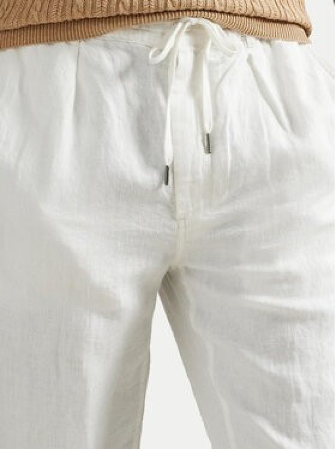 Polo Ralph Lauren Spodnie materiałowe 710940611008 Biały Tapered Fit