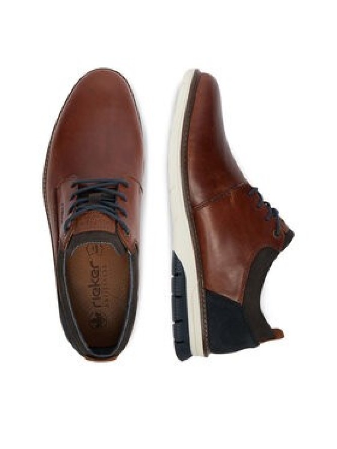 Rieker Półbuty 14405-24 Brązowy